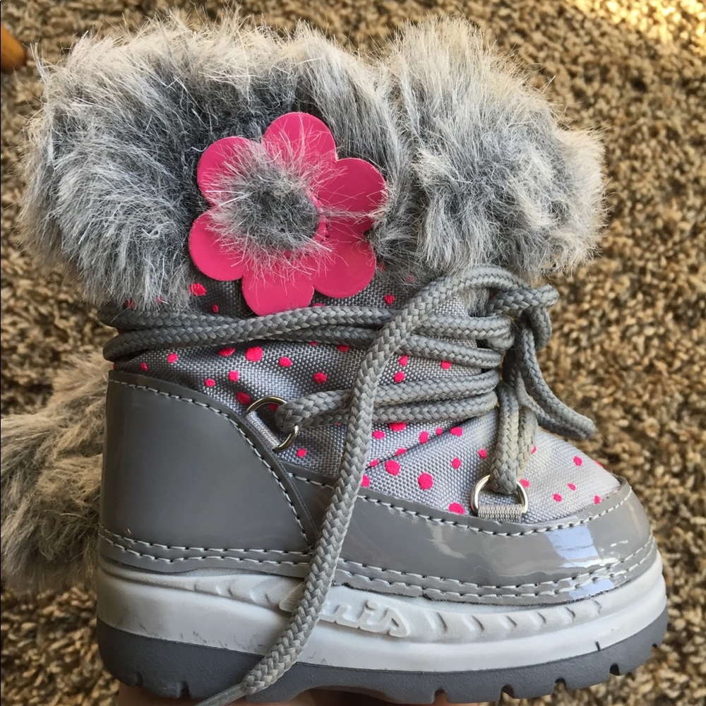 Luis Toddler Snow Boots Size 6 (EU 21-22)